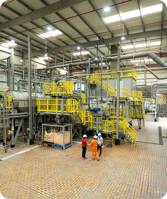 Green Future Fully automated battery crushing and hydro separation